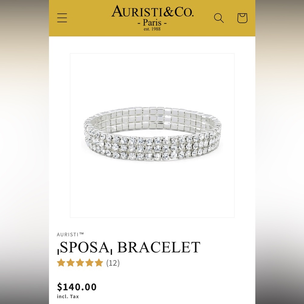 Auristi & Co. Sposa Bracelet in Silver